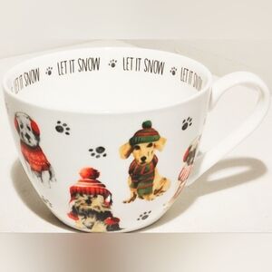 Portobello By Design 'Let It Snow' Bonne China Mug....
